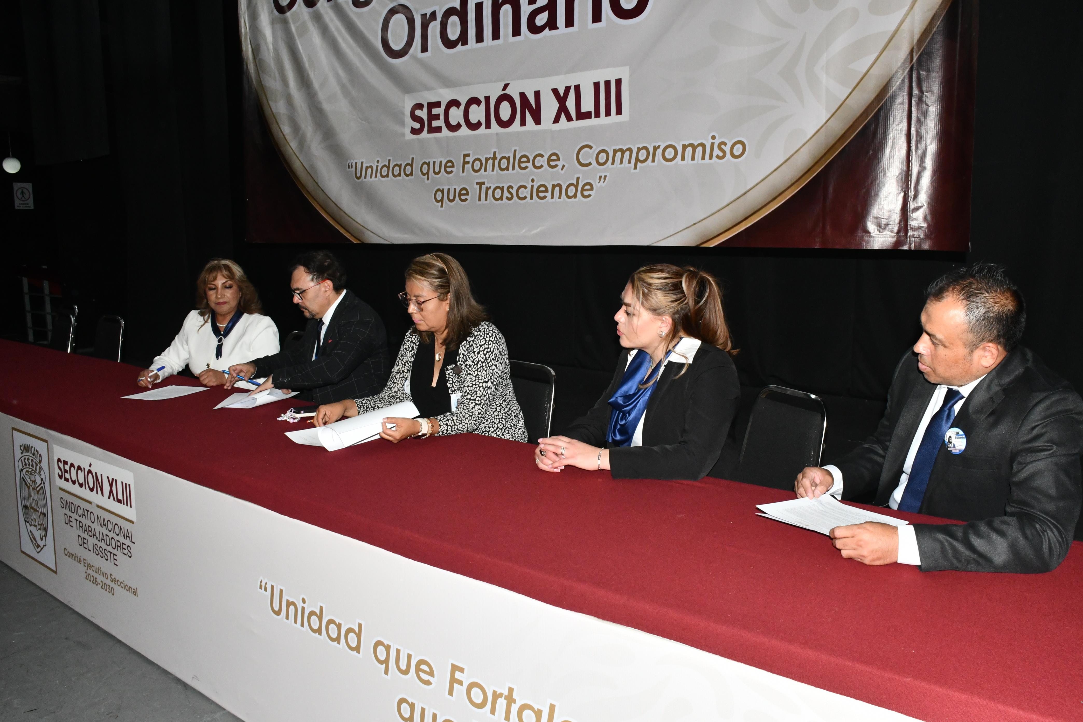 XIII Congreso Seccional Ordinario, Sección XLIII, HR “Gral. Ignacio Zaragoza”